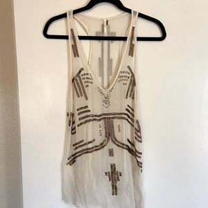 Free People Beaded Tank